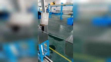 展發機械普通裁線機與押出機